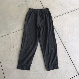 Elizabeth Suzann black linen pants M